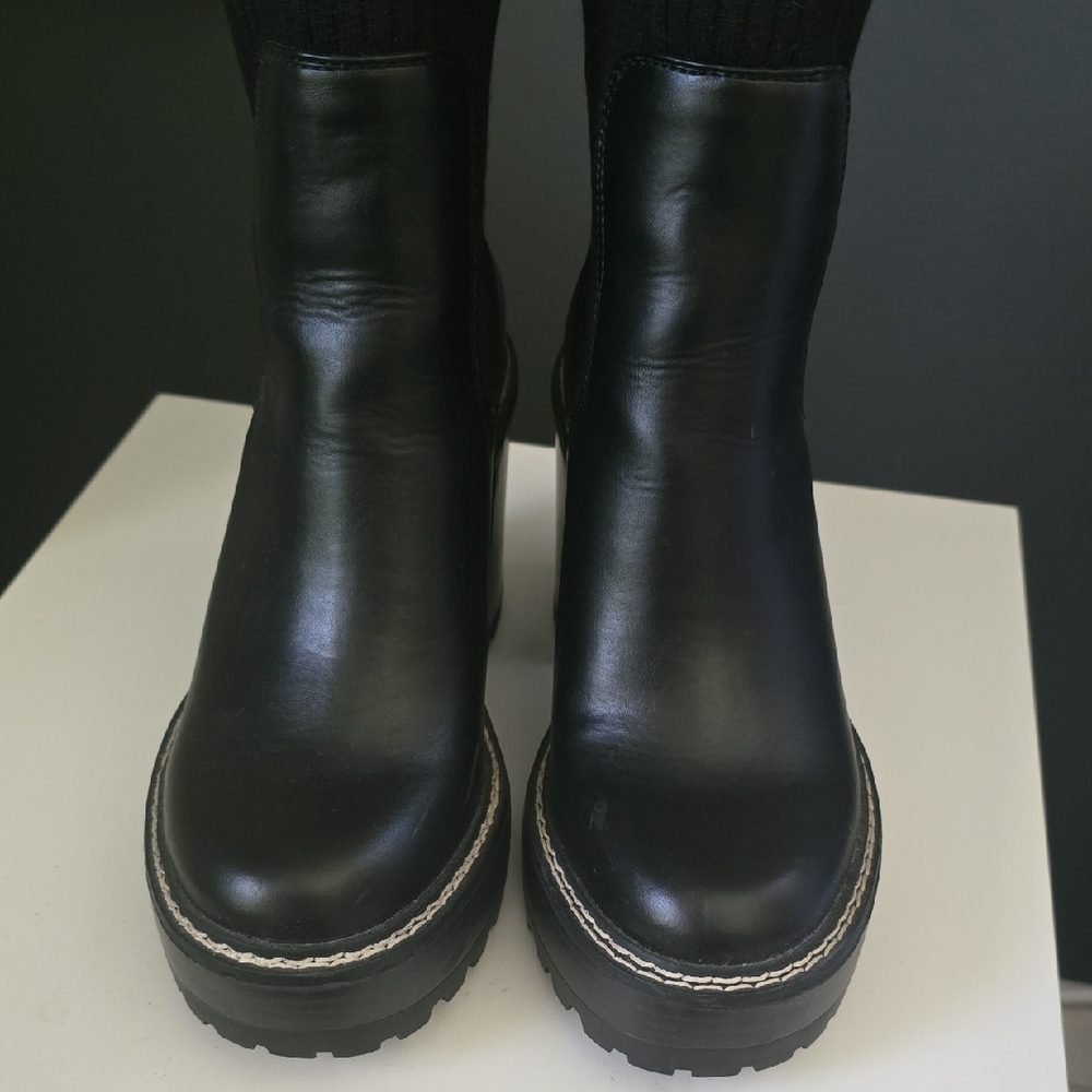 Black Heeled BOOTS - Picture 5 of 13